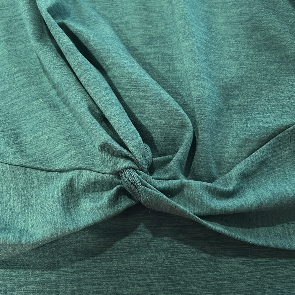 Tall GapFit Brushed Tech Jersey Tee Pine Green - Picture 4 of 12